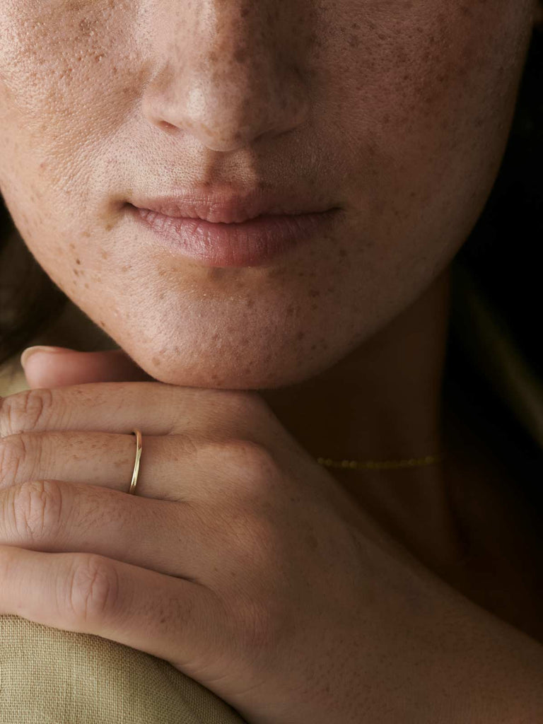 Nachhaltiger 14k Echtgold Ignite Ring von DEAR DARLING BERLIN