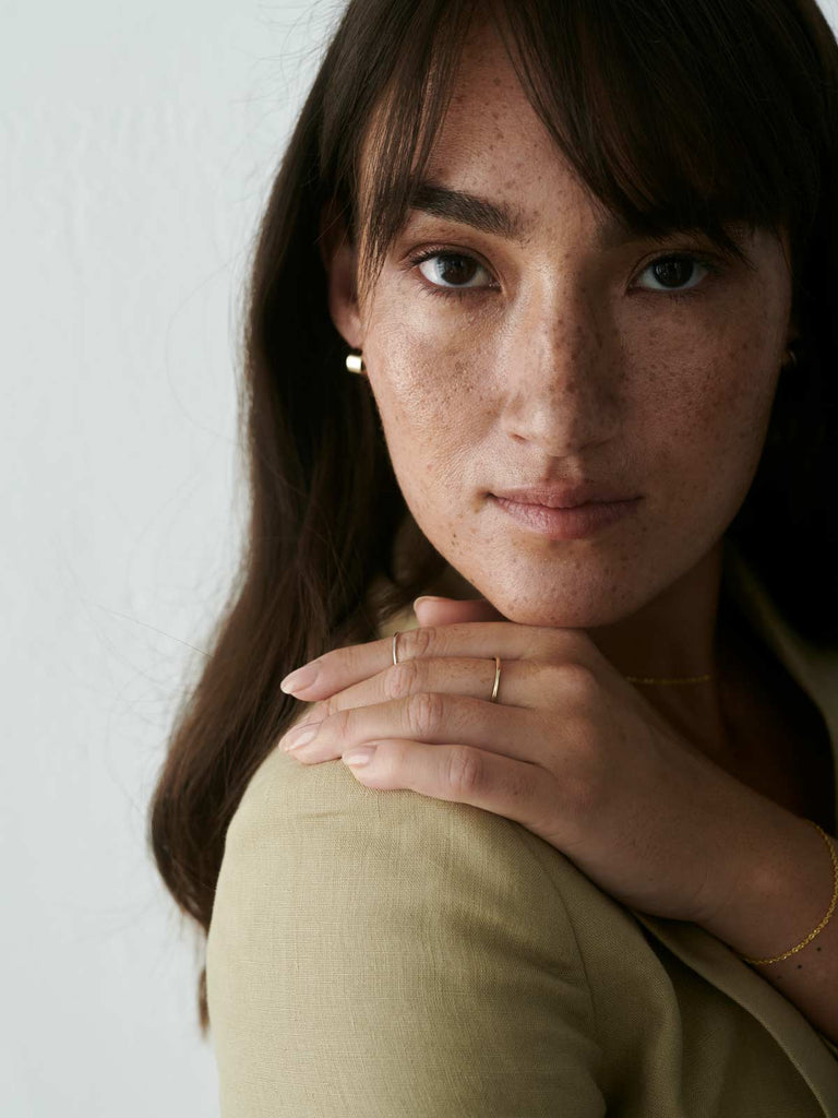 Nachhaltiger 14k Echtgold Ignite Ring von DEAR DARLING BERLIN