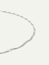 Produktbild Detailaufnahme Halskette Stella in Silber