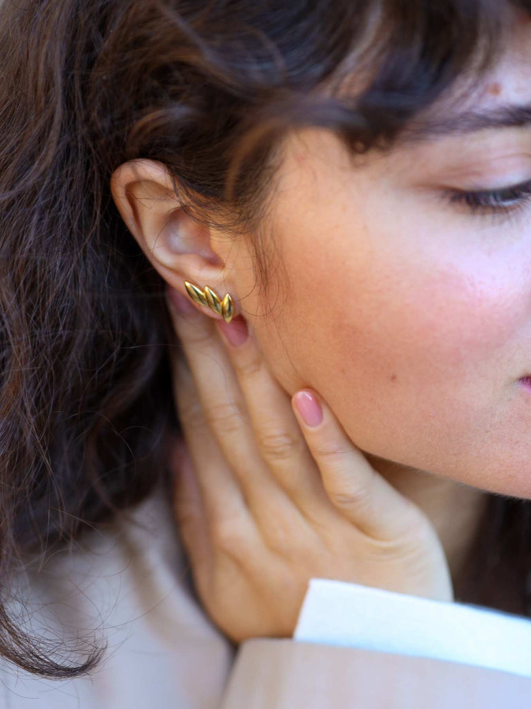 Ohrringe Vittoria | Recycletes Material von DEAR DARLING BERLIN