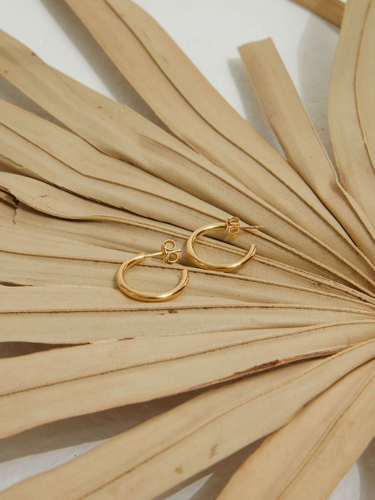 Nachhaltige Essential Hoop Ohrringe (m) von DEAR DARLING BERLIN