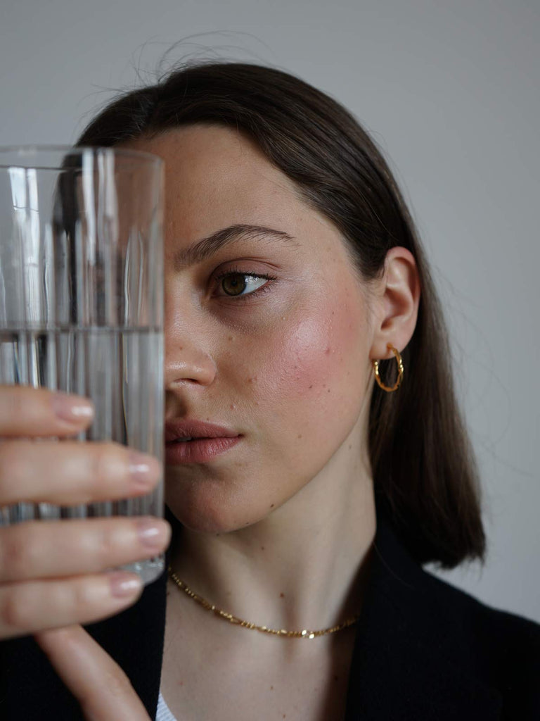 Nachhaltige Elegant Hoop Earrings | Recycletes Material von DEAR DARLING BERLIN