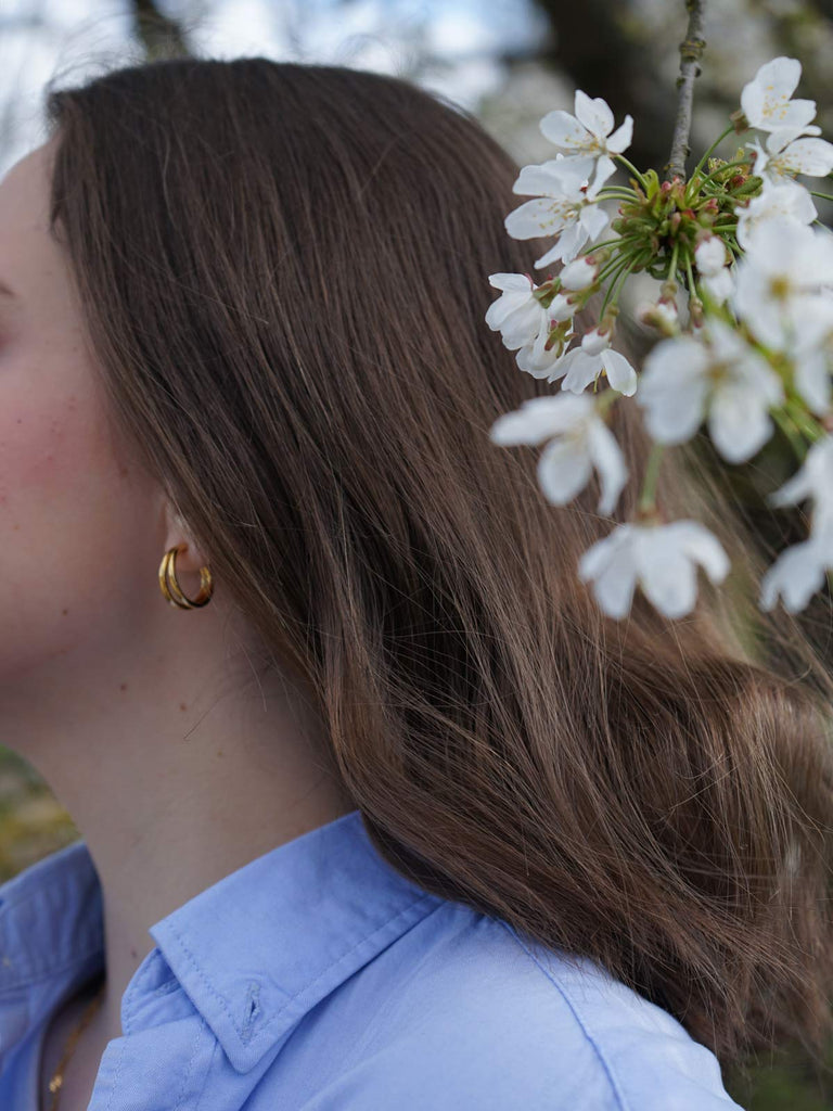 Nachhaltige Essential Double-Hoop Ohrringe  von DEAR DARLING BERLIN