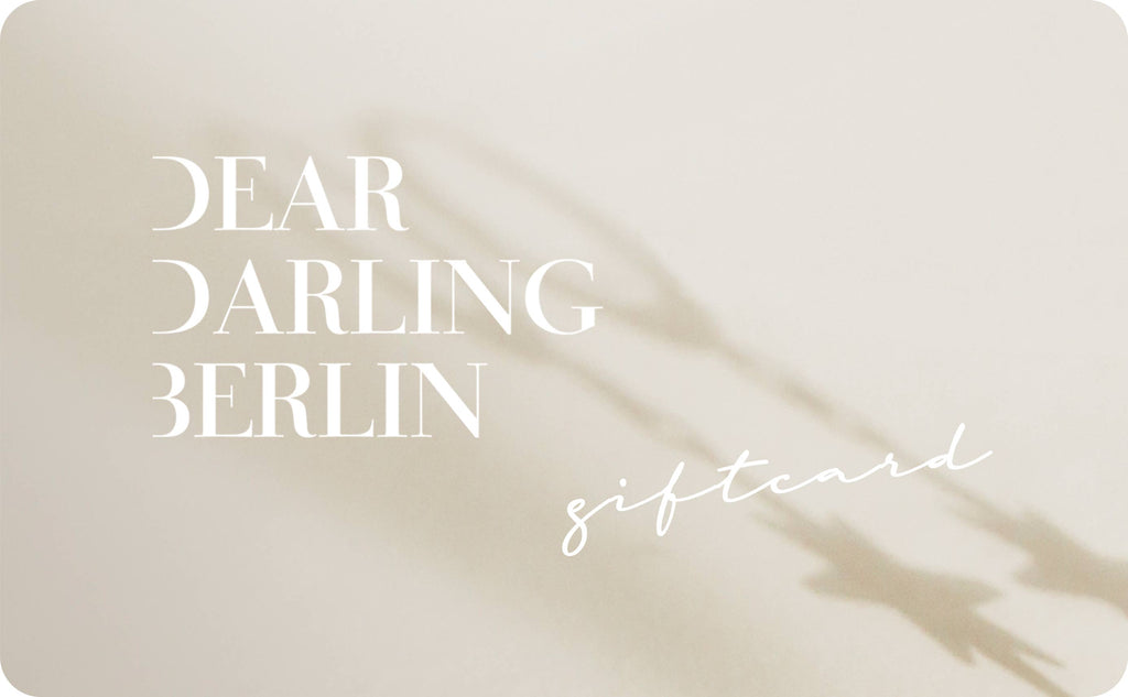 Geschenkgutschein | Digital oder Gedruckt | Echtschmuck von DEAR DARLING BERLIN