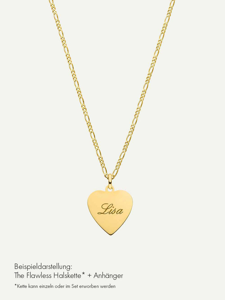 Personalisierbarer Anhänger mit Gravur | 14k Echtgold von DEAR DARLING BERLIN