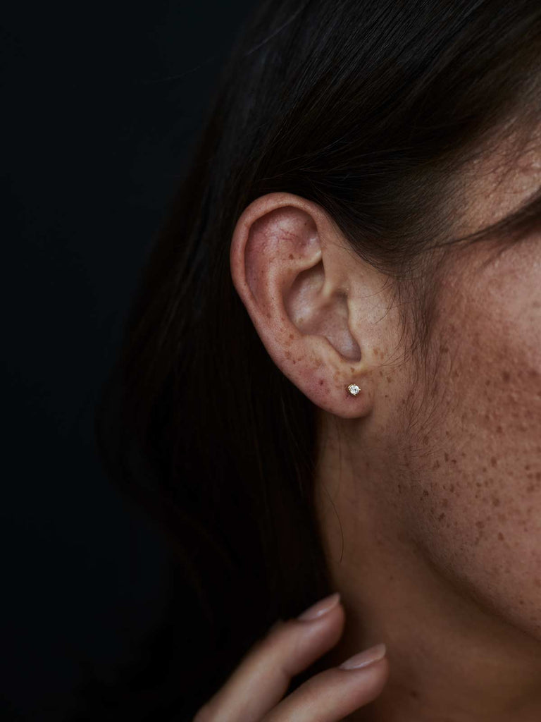 Lab Grown Diamond Ohrringe | 14k Echtgold von DEAR DARLING BERLIN