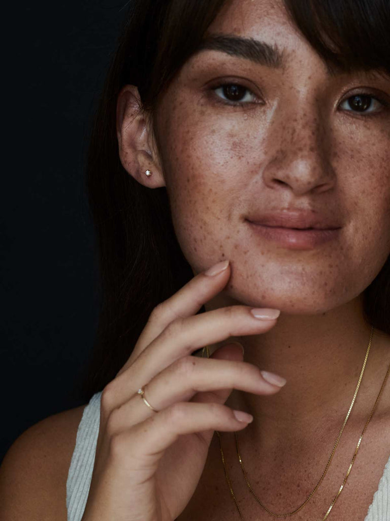 Lab Grown Diamond Ohrringe | 14k Echtgold von DEAR DARLING BERLIN