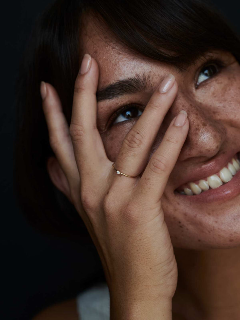 Lab Grown Diamond Ring | 14k Echtgold von DEAR DARLING BERLIN