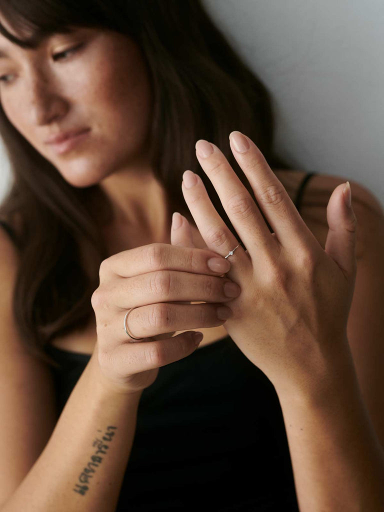 Lab Grown Diamond Ring | 14k Echtgold von DEAR DARLING BERLIN