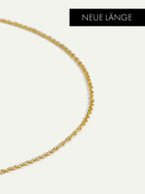 Produktbild Detailaufnahme von nachhaltiger Halskette Sofia in Gold