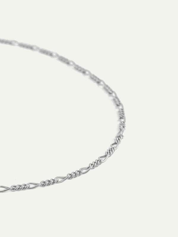 Produktbild nachhaltige Halskette Therese Silber Nahaufnahme